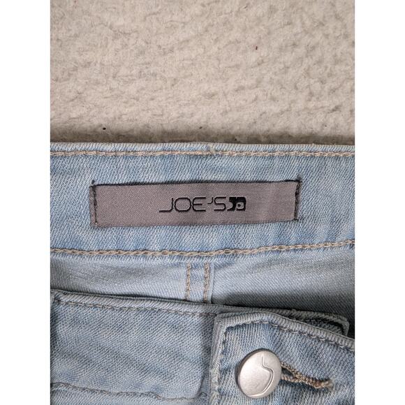 NEW Joes Jeans Womens sz 30 Blue Sophia High Rise Skinny Crop Light Wash - Picture 15 of 16